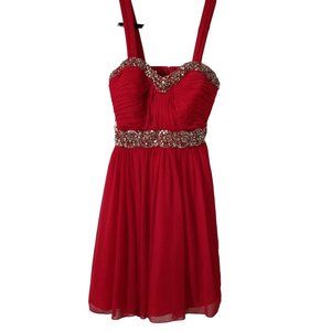 My Michelle 7 Red Simi Formal Party Dress